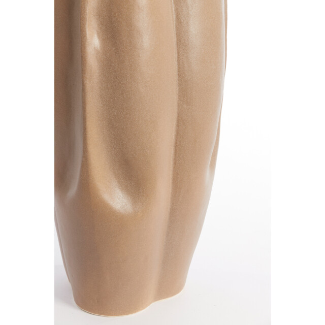 Light & Living vaas deco 28x27,5x56 cm sanguli keramiek bruin 2883345 large