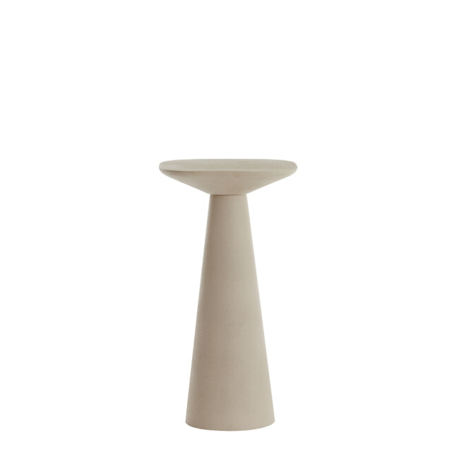 Light & Living bijzettafel 28x28x53 cm abala mat crème 2883030 large