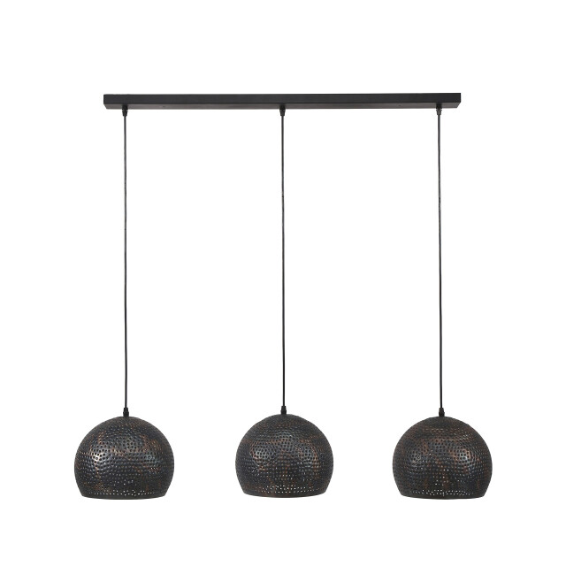 Hoyz Hoyz hanglamp 3xØ25 half ronde metalen hanglampen transpart 2061394 large