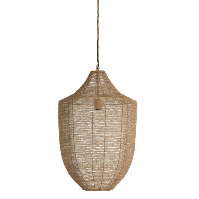 Light & Living hanglamp Ø43x65 cm sharika mat beige 2883253 large