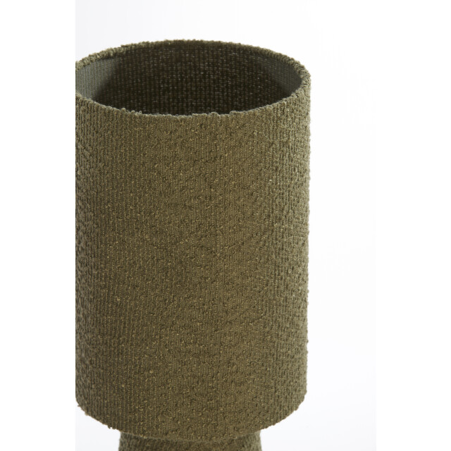 Light & Living tafellamp Ø20x57,5 cm micky bouclé olijf 2882940 large