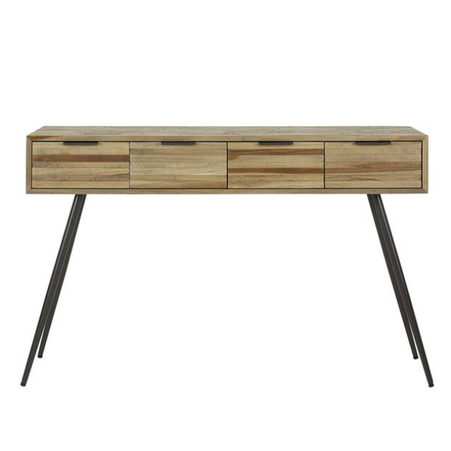 Hoyz Hoyz haltafel 4l teca strip teakhout verweerd 2155937 large