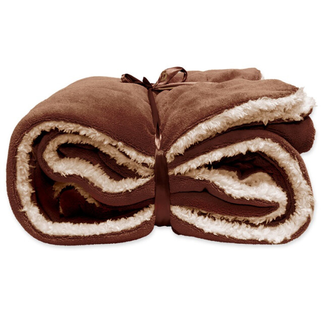 Unique Living plaid lars 150x200cm brown 2650190 large