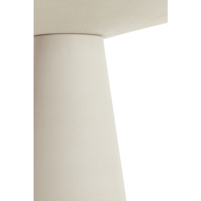 Light & Living bijzettafel 28x28x53 cm abala mat crème 2883030 large