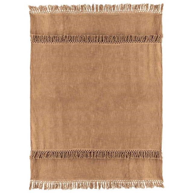 Unique Living plaid saba 130x180cm camel 2063523 large