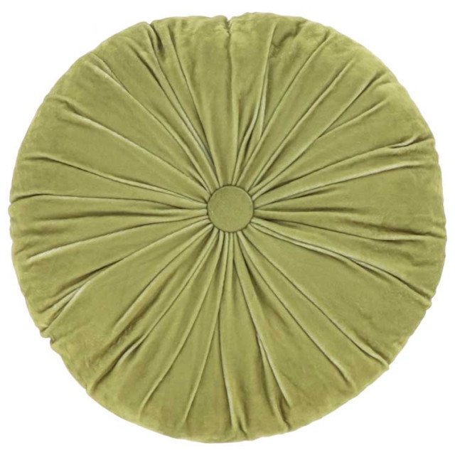 Unique Living kussen tatum 40cm Ø moss green 2070684 large