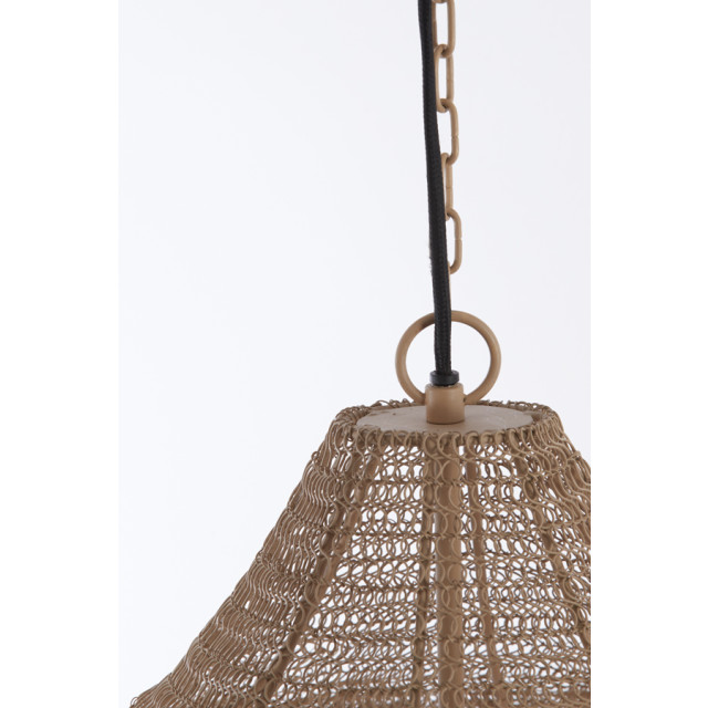 Light & Living hanglamp Ø43x65 cm sharika mat beige 2883253 large