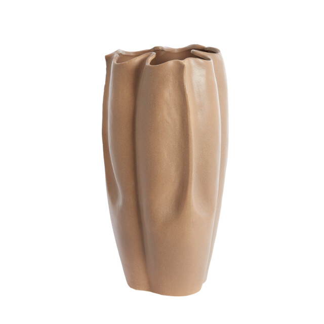 Light & Living vaas deco 28x27,5x56 cm sanguli keramiek bruin 2883345 large