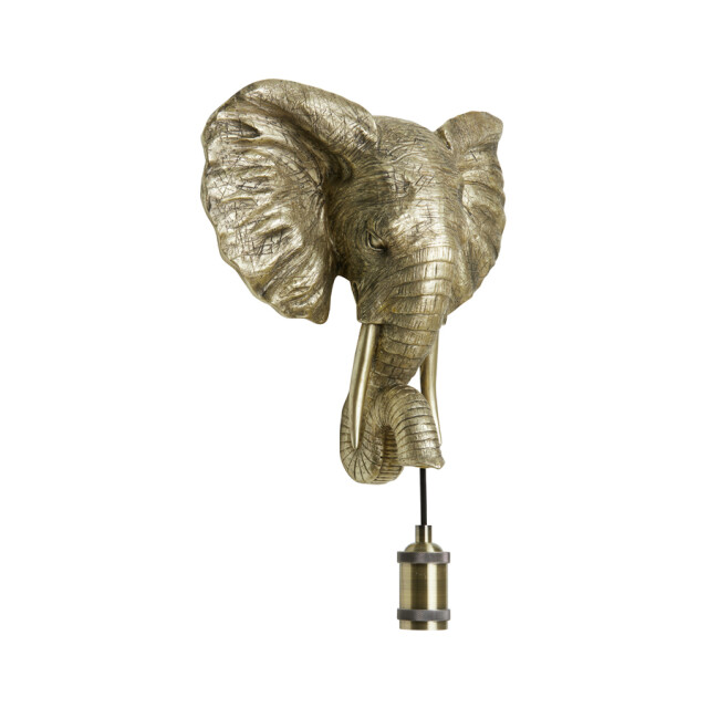 Light & Living wandlamp elephant 35x13x36cm - 2657757 large