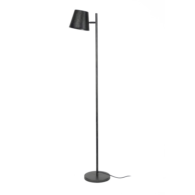 Hoyz Vloerlamp industrieel 1 lamp verstelbare metalen kap 2061373 large