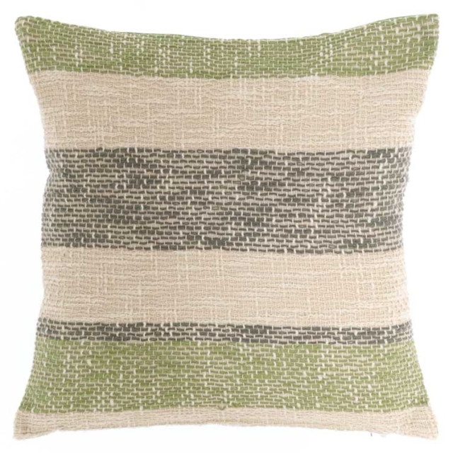 Unique Living kussen nine 45x45cm olive green 2070622 large