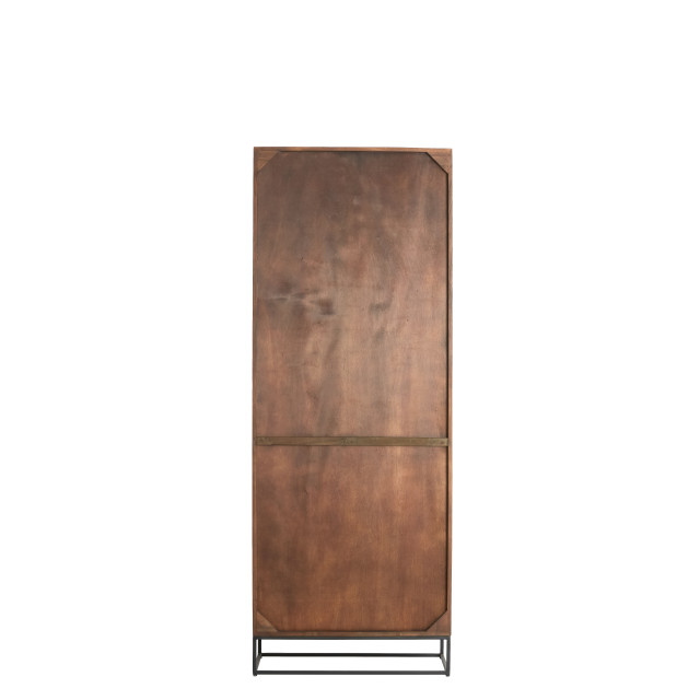 Light & Living kast 75x40x200 cm lilian hout donker 2882936 large