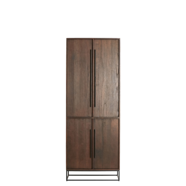 Light & Living kast 75x40x200 cm lilian hout donker 2882936 large