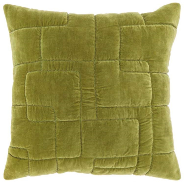 Unique Living kussen nika 45x45cm moss green 2070100 large