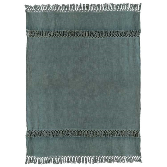 Unique Living plaid saba 130x180cm laurel green 2063526 large