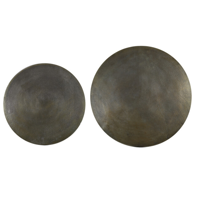 Light & Living salontafel trelo set van 2 76x76x46cm - 2394291 large
