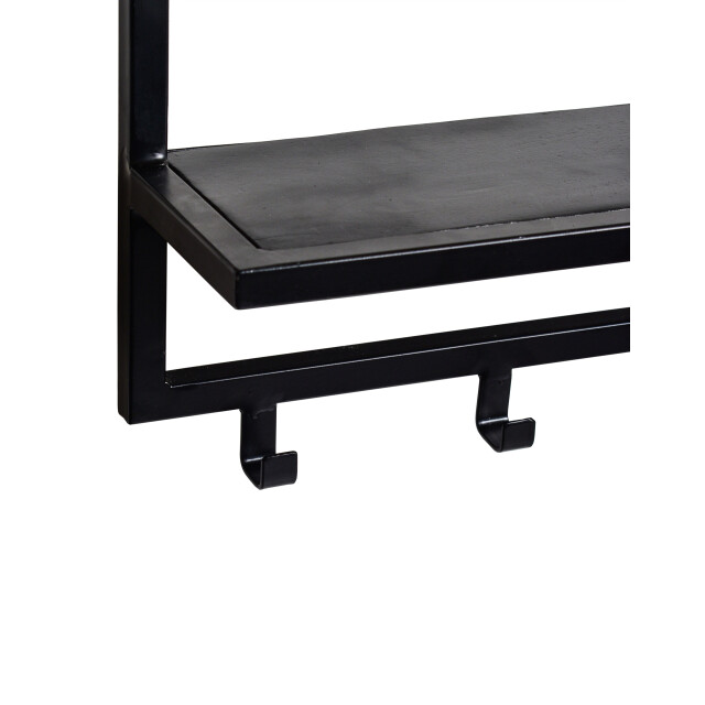 Brix kapstok bono black mangohout / gecoat staal 2637828 large