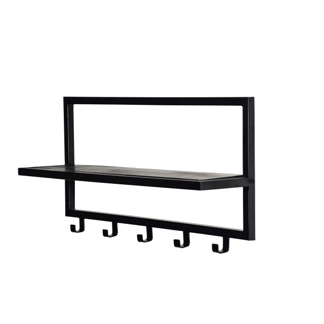 Brix kapstok bono black mangohout / gecoat staal 2637828 large