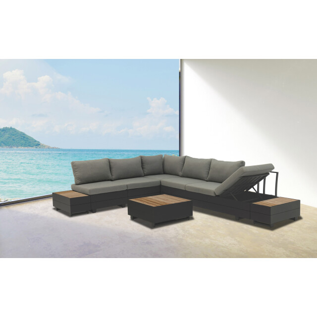 SenS-Line diego loungeset 7-delig bruin/ 2853782 large