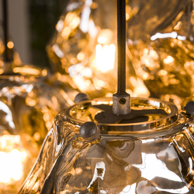 Hoyz Hoyz hanglamp rock 7 lampen rotsvorm industrieel 2061241 large