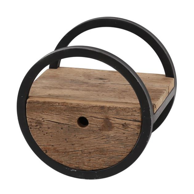 Hoyz Hoyz wandschap circular Ø30 met lade hout - 2061175 large