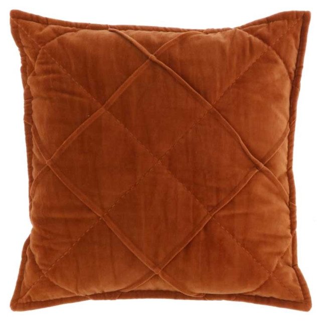 Unique Living kussen doutzen 45x45cm leather brown 2069854 large