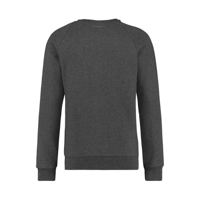 Purewhite Trui sweat fw antra i grijs 19030325 large