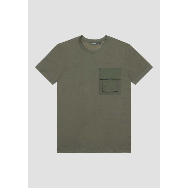 Antony Morato Polo t-shirt 22 olive MMKS02129 FA100144 large