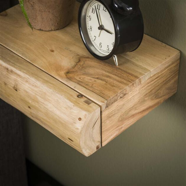 Hoyz Hoyz nachtkastje 1l tree xs massief acacia naturel set van 2 2877478 large