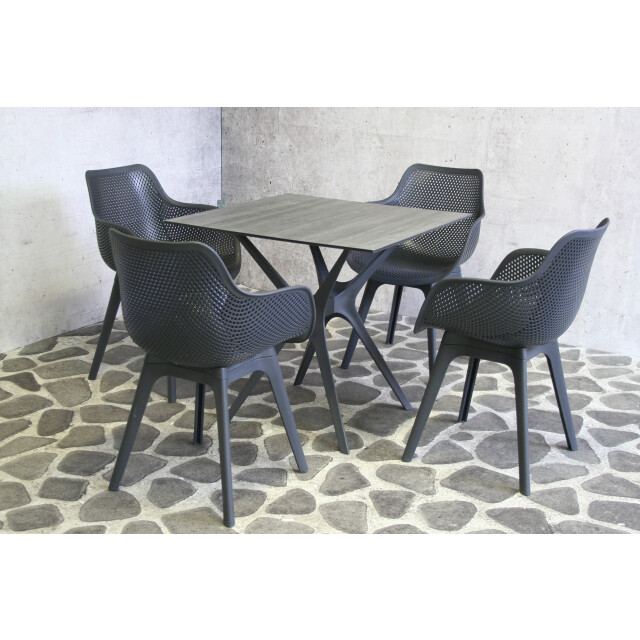 SenS-Line jasper tuintafel kunststof 80cm - 2069650 large