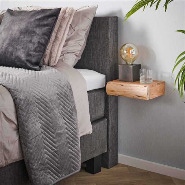 Hoyz Hoyz nachtkastje 1l tree xs massief acacia naturel set van 2 2877478 large