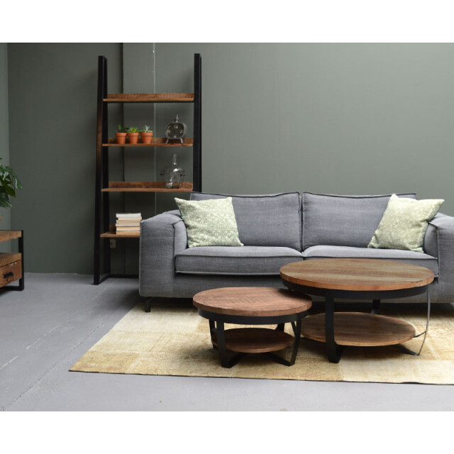 Brix salontafel mark 65x65x33 mangohout 2058774 large