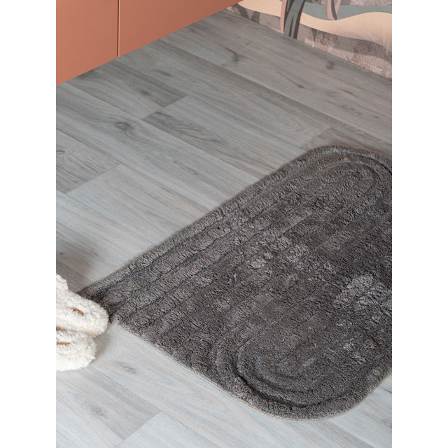 Veer Carpets Badmat benja grey 60 x 100 cm 2648874 large