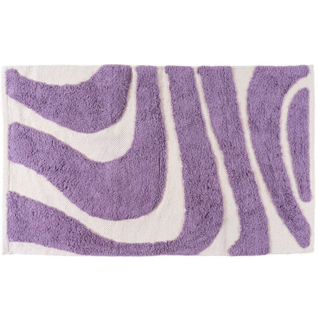 Veer Carpets Badmat beau purple 60 x 100 cm 2814758 large