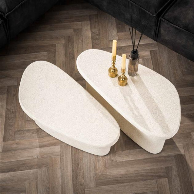 Hoyz salontafel xl stone organic set van 2 2636971 large