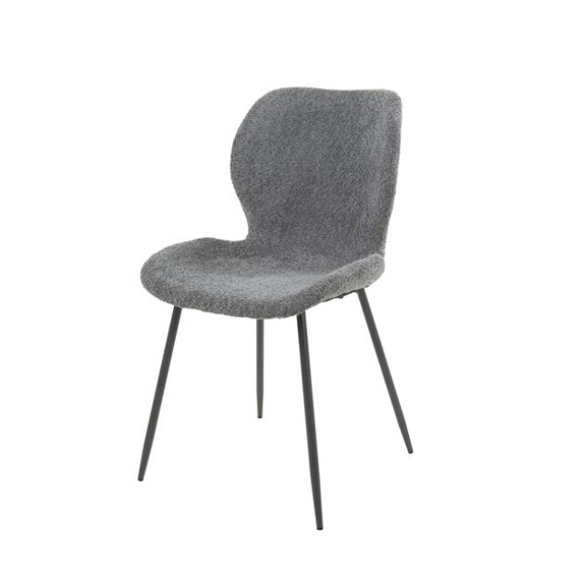 Hoyz stoel ronde buis 4 stuks boucle 2636973 large