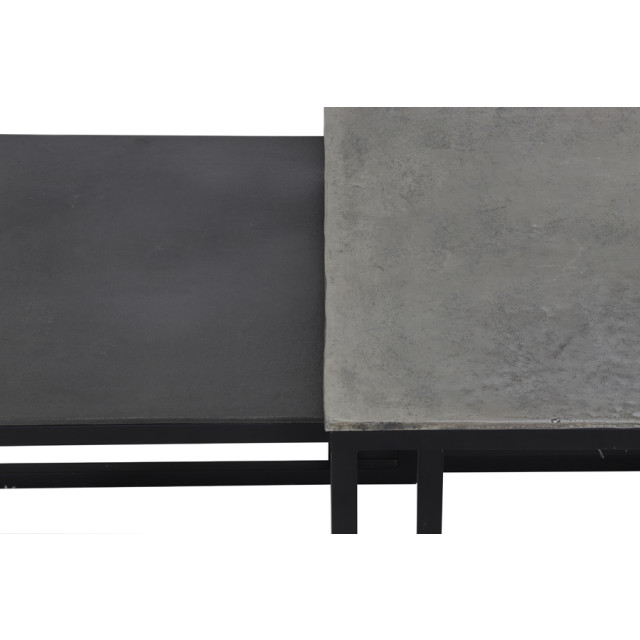 Light & Living salontafel kumalu set van 3 120x60x45cm - 2394309 large