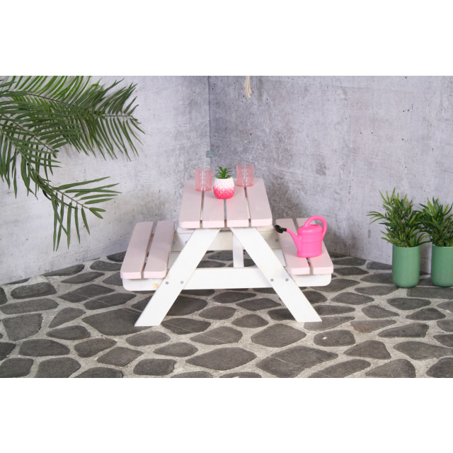 SenS-Line kinder picknicktafel minnie 90 cm roze/ 2069764 large