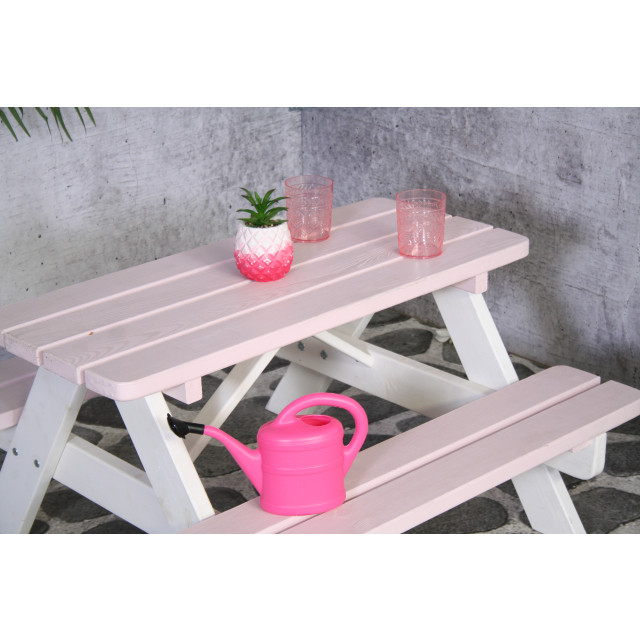 SenS-Line kinder picknicktafel minnie 90 cm roze/ 2069764 large