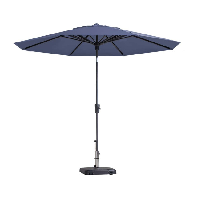 Madison parasol paros ii round safier blue 300cm - 2059980 large