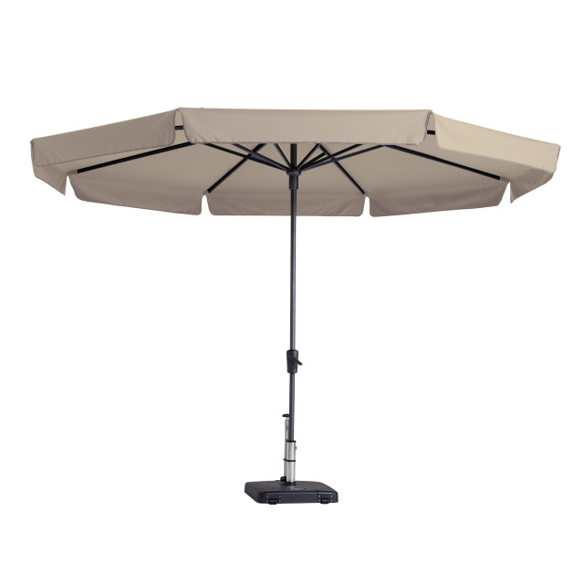 Madison parasol syros rond 350cm ecru 2059897 large