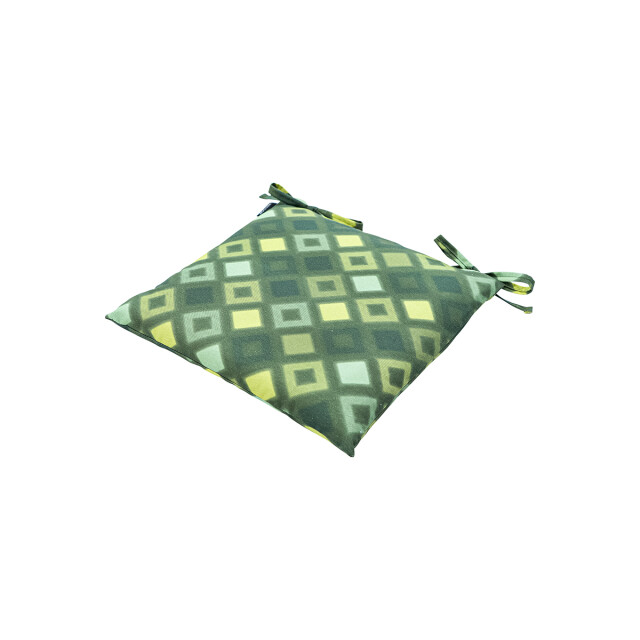 Madison zitkussen 46x46 - grids green 2657693 large