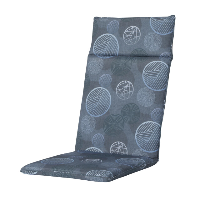 Madison tuinkussen hoge rug circle blue 120x50cm 2850676 large