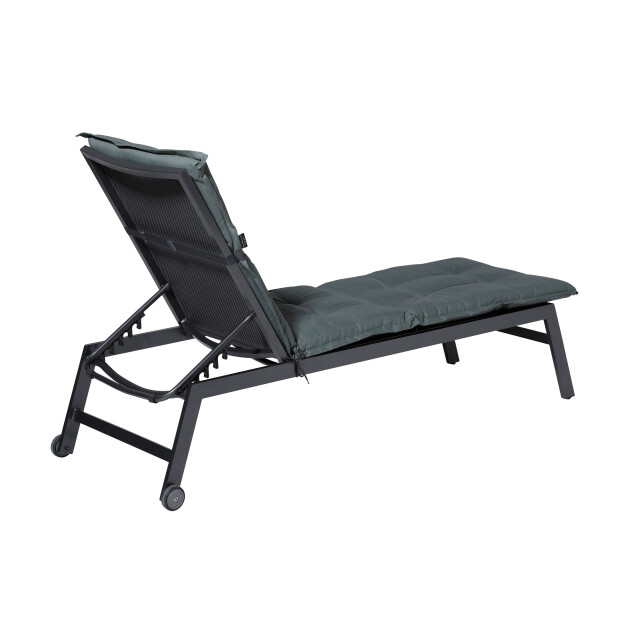 Madison Ligbedkussen basic grey 200x60 - 2059507 large