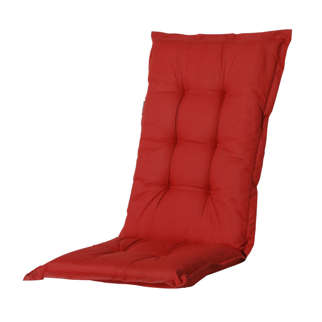 Madison tuinstoelkussen lage rug basic red ca. 105x50 cm set van 4 2912490 large