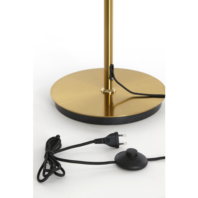 Light & Living vloerlamp 2l Ø50x155 cm fungo glas +goud 2882882 large