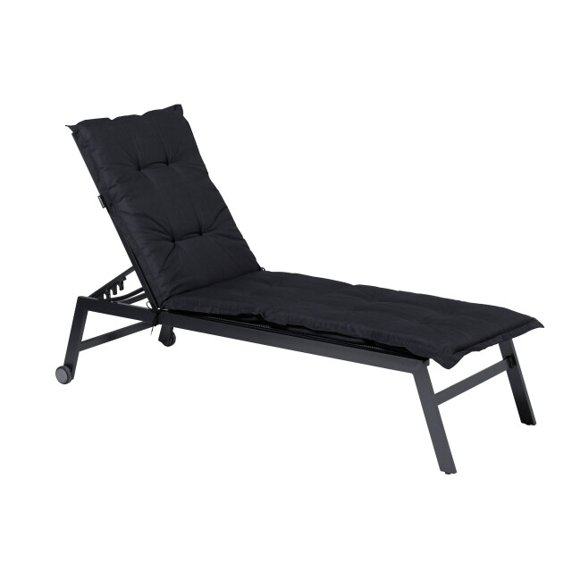 Madison Ligbedkussen basic black 200x65 antraciet 2059510 large