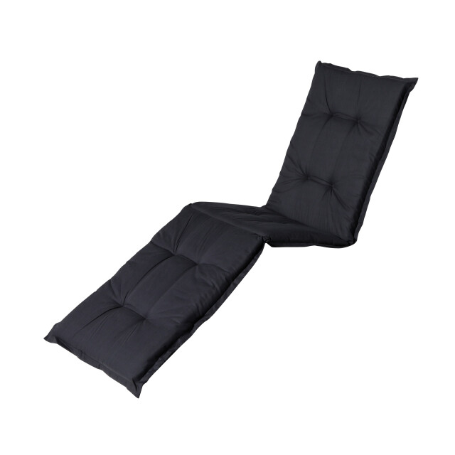 Madison Ligbedkussen basic black 200x65 antraciet 2059510 large