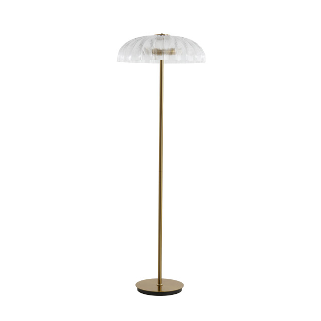 Light & Living vloerlamp 2l Ø50x155 cm fungo glas +goud 2882882 large