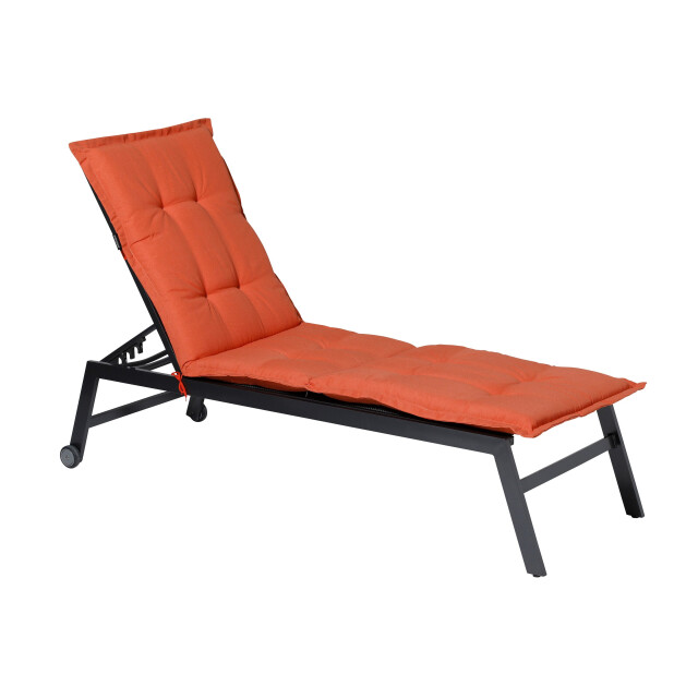 Madison Ligbedkussen panama flame orange 200x60 - 2059516 large